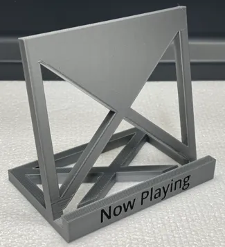 "Now Playing" CD case Stand