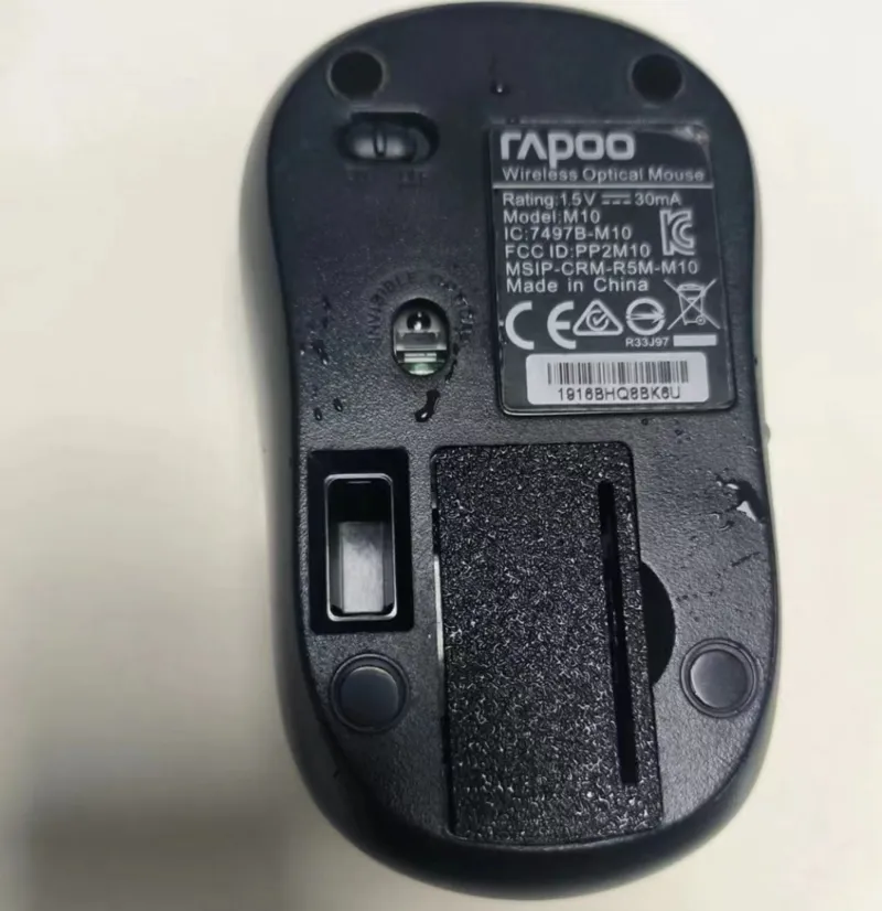 雷柏m10电池后盖