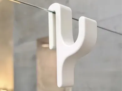 Shower Door Hook - 8 mm