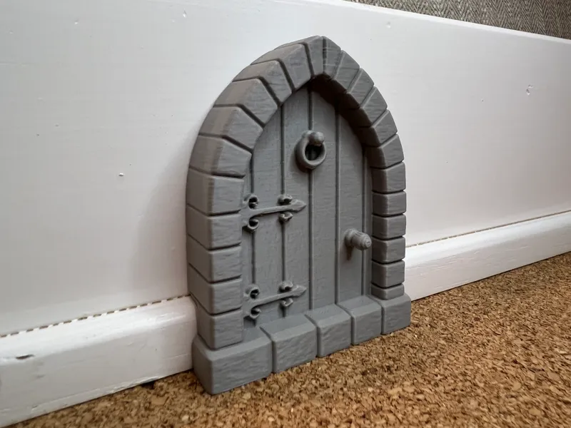 Baseboard Mouse Door