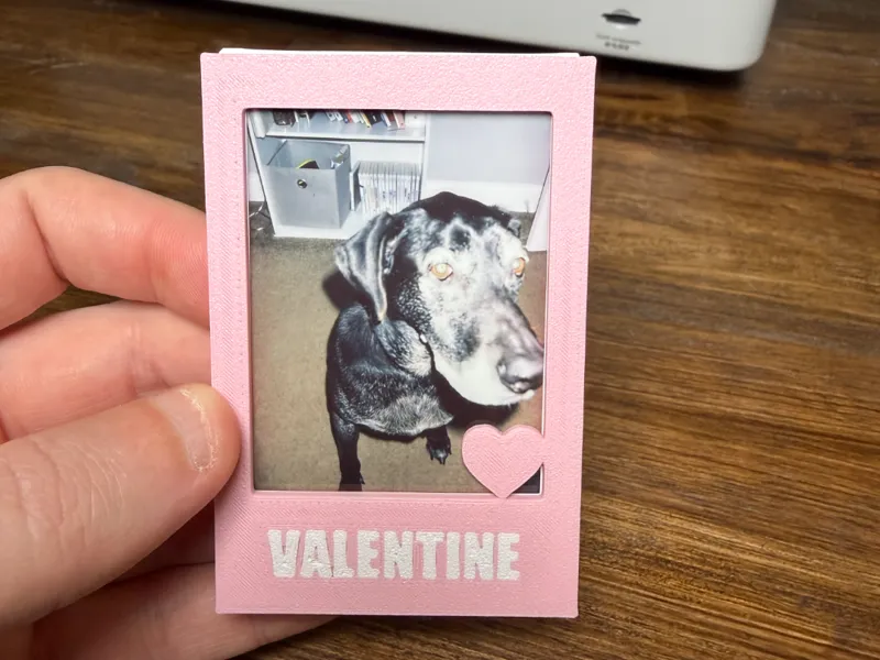 Instax Mini Fridge Magnet (With Removable Cover)