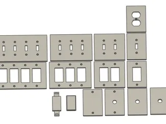 Different types of Outlet Wall Plates