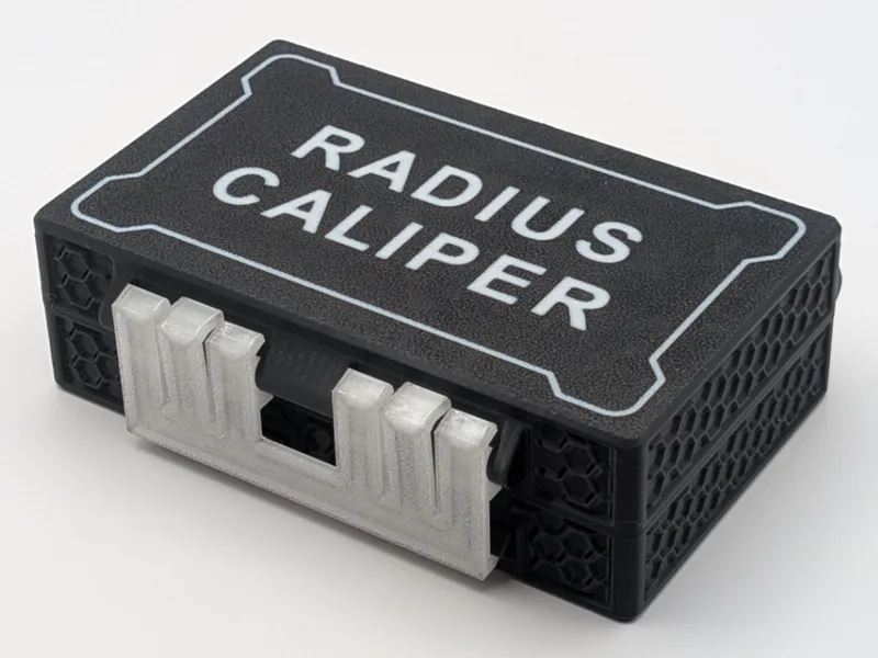 Latching Box for Radius Caliper