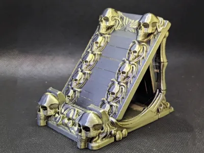 Gothic phone stand 02