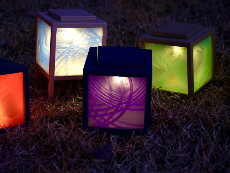 Geo-Lumina - Subtle Glow Accent Lamps