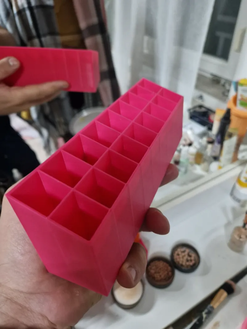 Make up holder - 2 rows