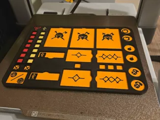 Valheim Board Game Player Mat remake