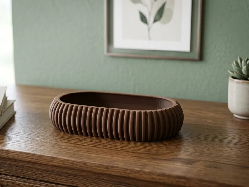 Finally Organized – Modern Ribbed Tray