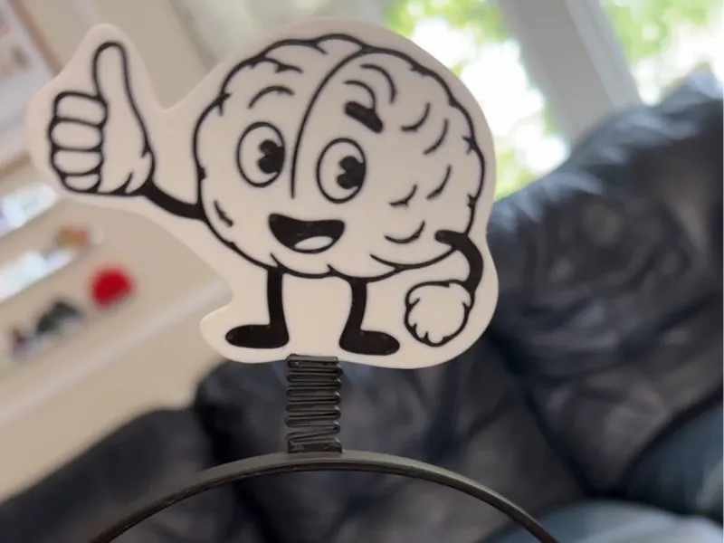 Brain headband bopper