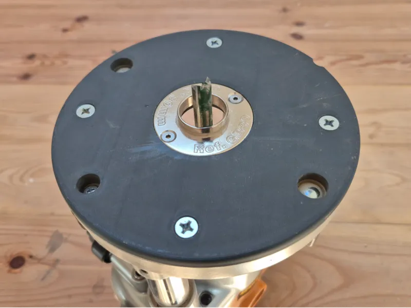 Triton Router Base Plate Guide Bushing Adapter
