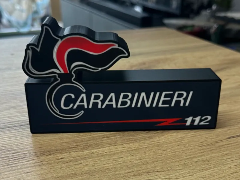 Insegna Luminosa Carabinieri