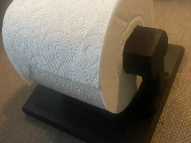 Quick EZROLL Load Toilet Paper Roll Holder Auto TP