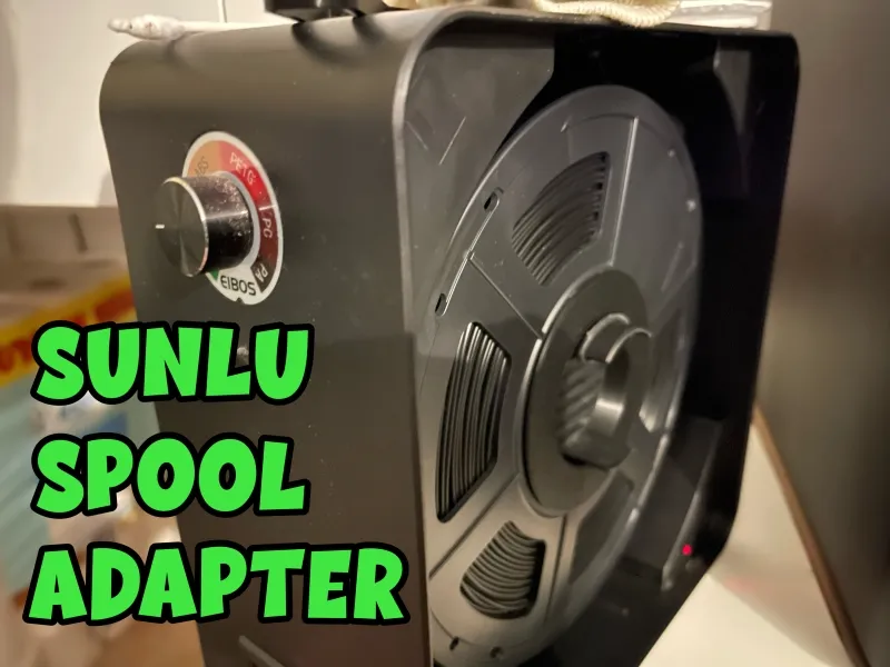 Sunlu spool holder adapter for filament dryer Eibos Easdry