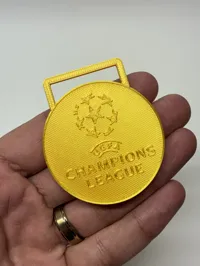 Easy PLA ChampionsLeagueMedal 0.2mmlayer, 2walls, 15%infill