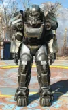 Metallic (Classic) Power Armor - Easily Removable Supports