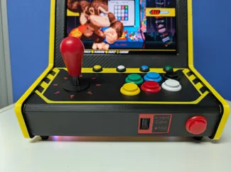 mini arcade machine coin insert