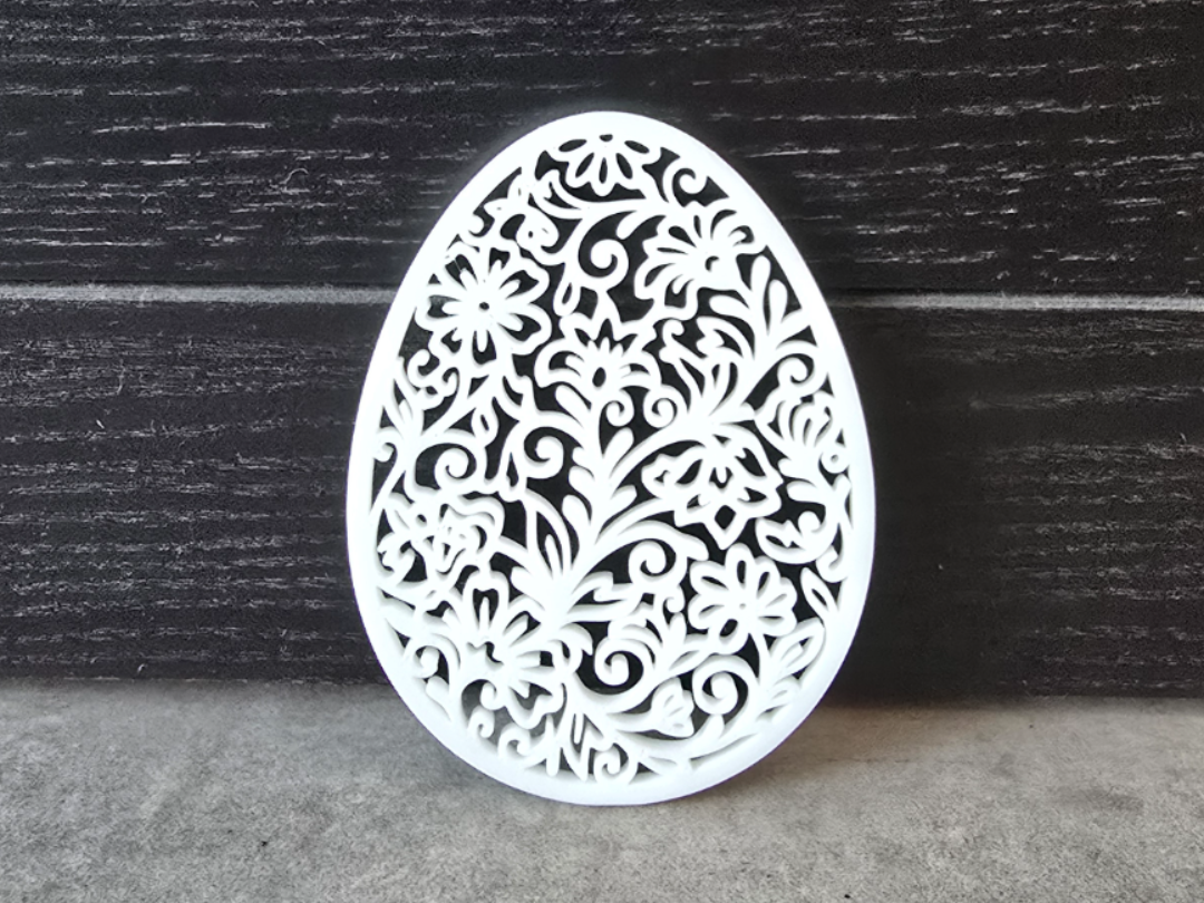 Floral Easter Egg (Oeuf de Pâques Florale) 