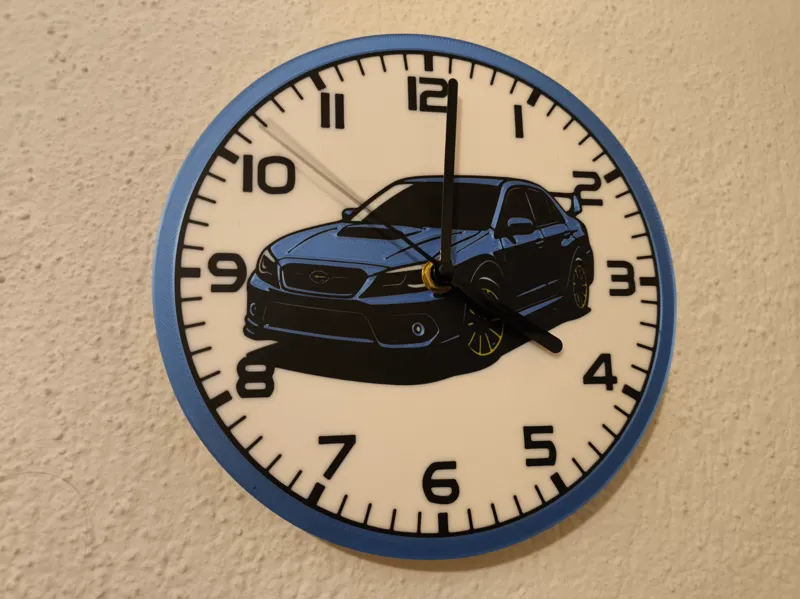 Subaru Clock
