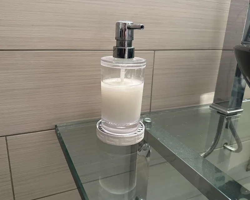 Soap holder, Greek style (bottle or soap)