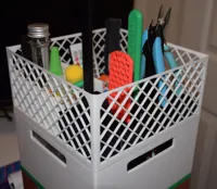 Container Gridfinity 5x5 empilable — photo 3