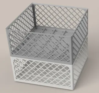 Stacking Gridfinity 5x5 Container