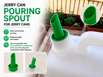 Condensate Drain Funnel & Jerry Can Spout