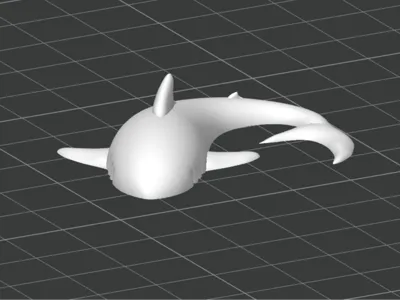 a little curly tail shark