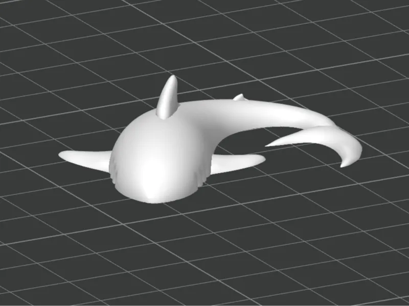 a little curly tail shark