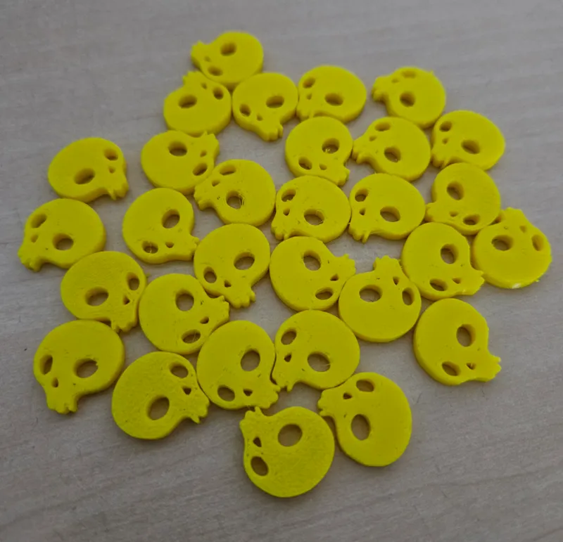 Pagan Fate of Roanoke Gloom Skull Token