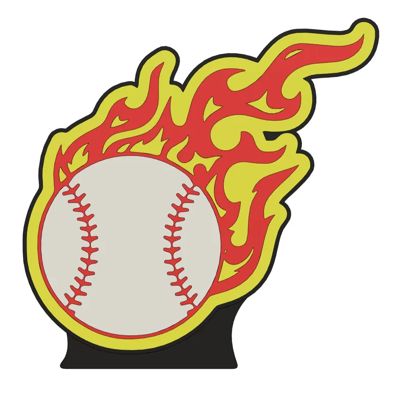 Burning Baseball