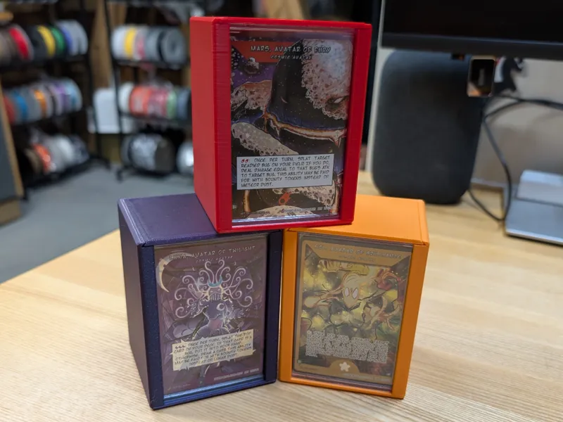 Shard Bugs Deck Box with Cosmic Avatar Display