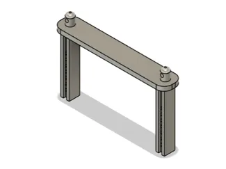 Traxxas rear body mount