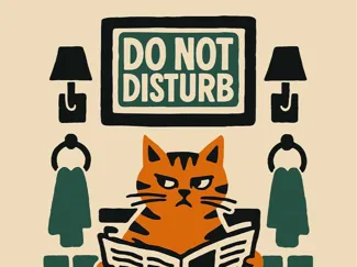 Cat Toilet Wall Art