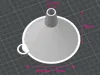 Diameter 110mm x Height 96mm (6mm x 3mm Magnet)