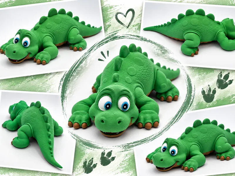 Dino liegend