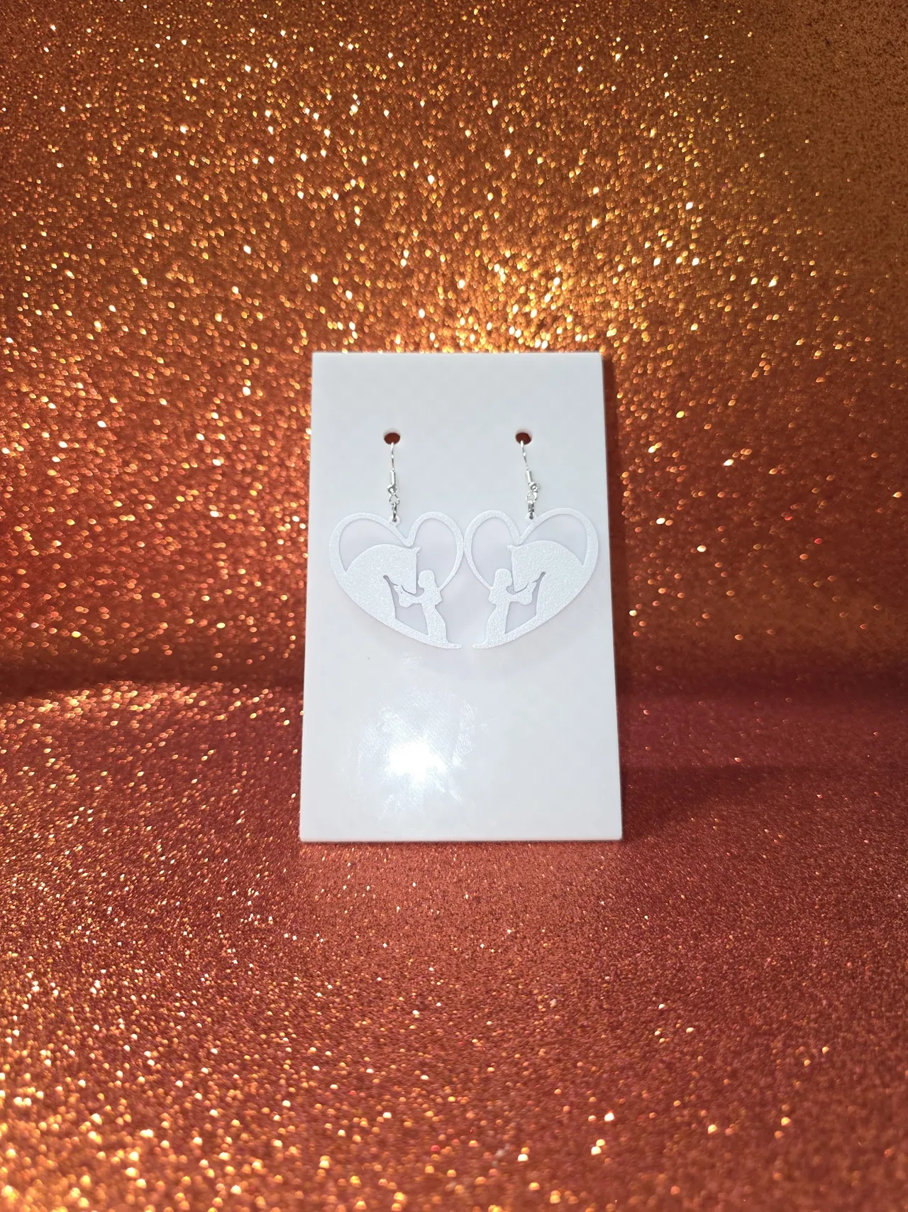 Equine soul earrings view 2