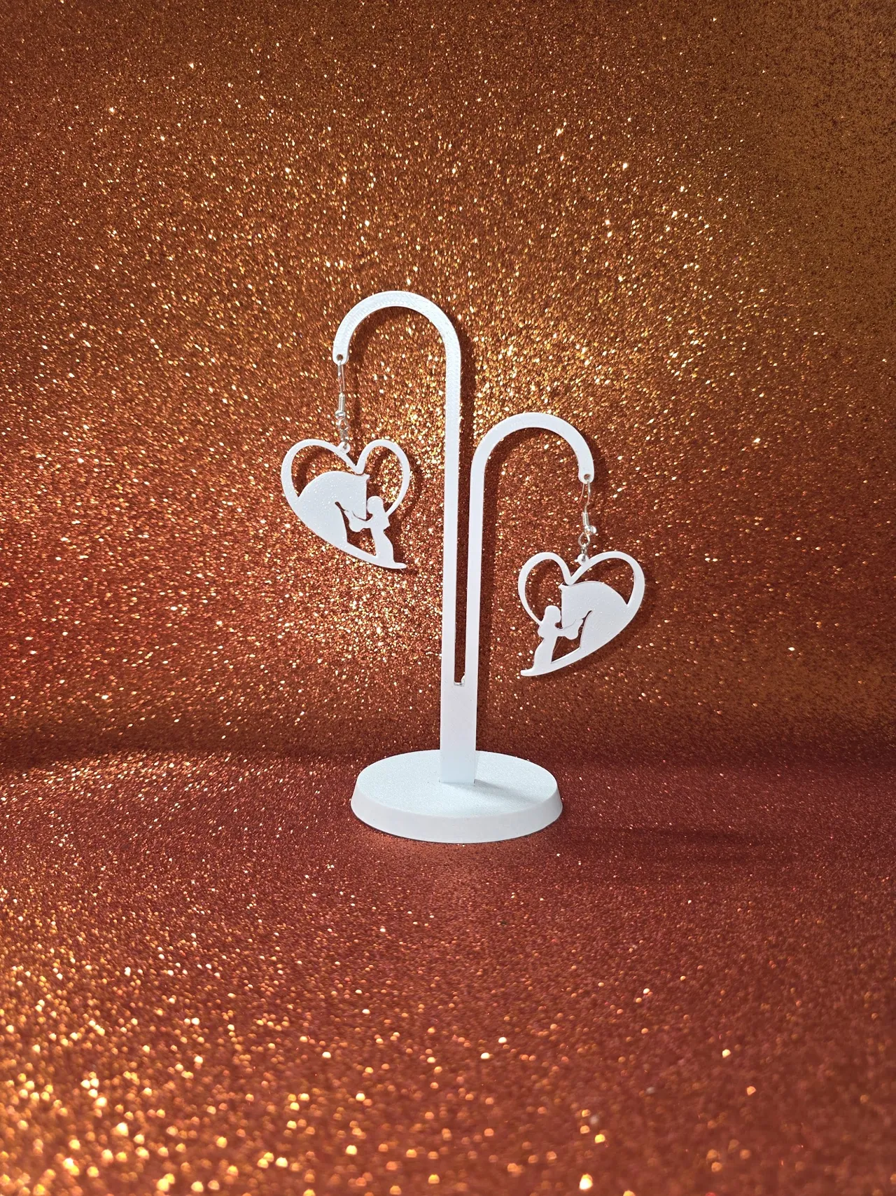 Equine soul earrings view 3