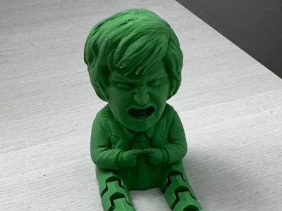 Javier Milei buddy flex doll