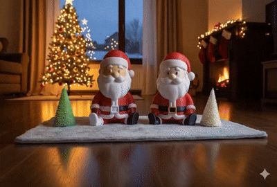 Niedlicher Weihnachtsmann 