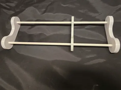 PVC Filament Spool Holder 10mm Metric Design