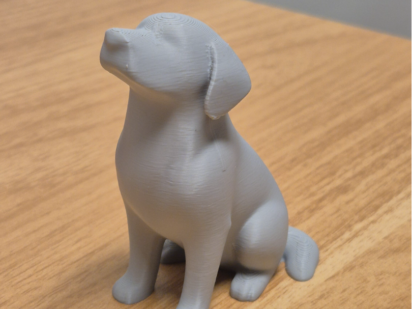 Golden Retriever_minimalistic_Design_Dog_Statue