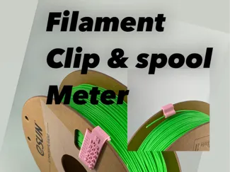 Clip & Spool Meter Filament