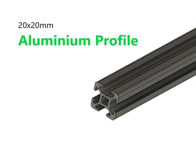 20x20mm Aluminium Profile (Aluprofil)