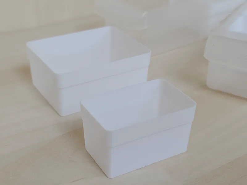 Light fitted trays for Akro Mils small drawers