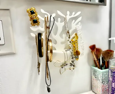 Wall Mounted Jewelry Tree