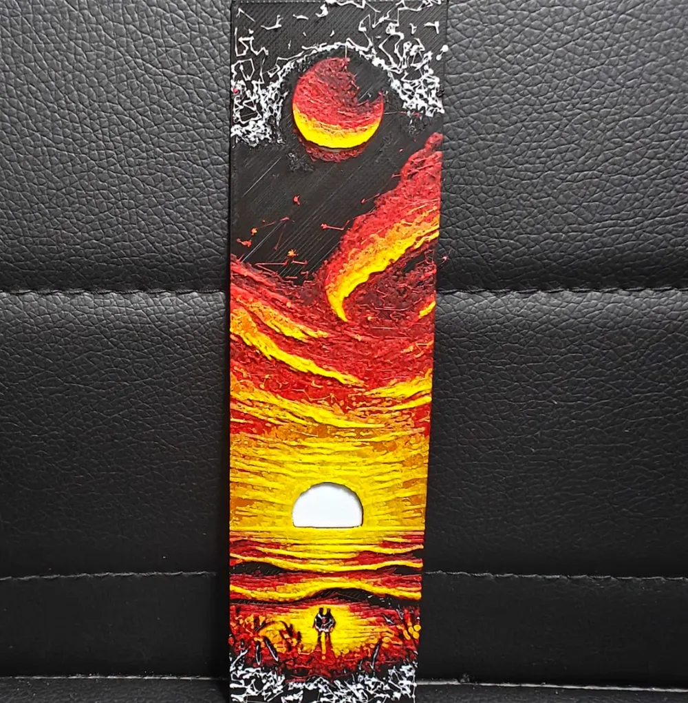 Sunset Love Bookmark