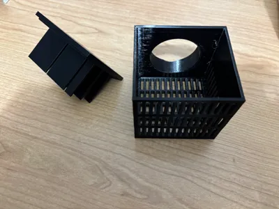 Aquarium overflow silencer siphon for 48mm hole