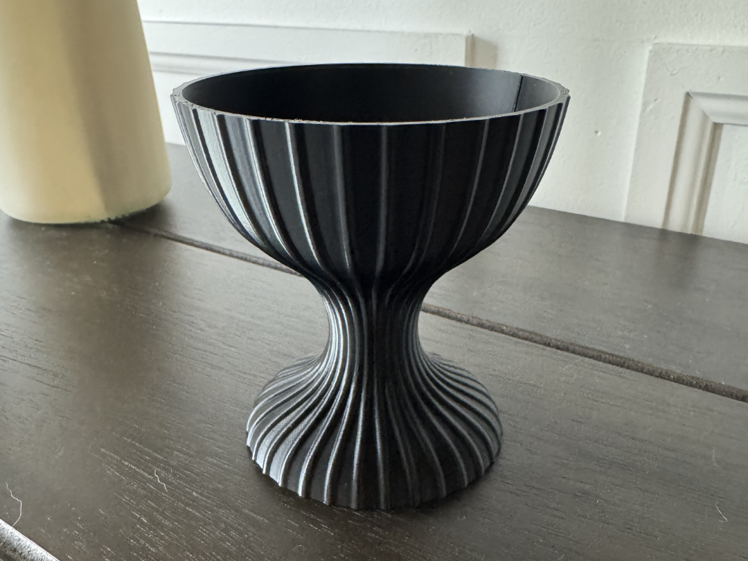Funky Chalice Trinket Cup / Knick Knack Holder