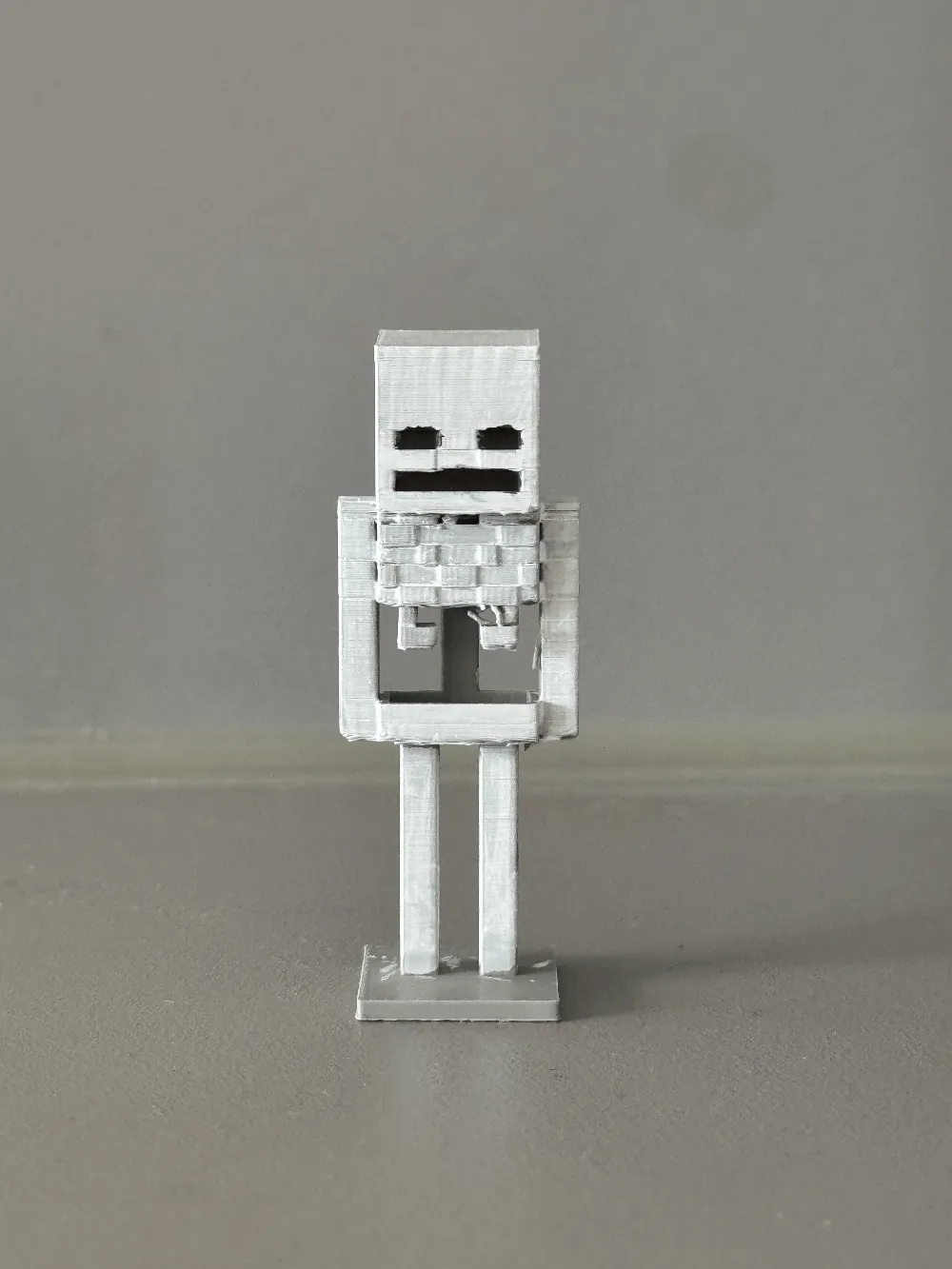 Minecraft Skeleton Pattern Printable Minecraft Skeleton - Free 3D Print Model - MakerWorld