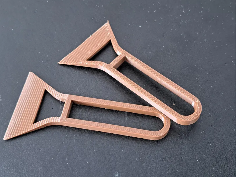 Druckbett Schaber minimal Design 15min 3g